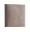 Polsterpaneele, 10er Set, Farbe: Braun, Bezug: Velour, Maße: 38 x 40 cm