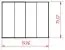 Gerätehaus Hohenegg, FSC®, kesseldruckimprägniert braun - Außenmaße mit Dach: 200 x 153 x 210 cm (L x B x H)