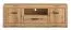 TV-Unterschrank Athens 06| Farbe: Eiche Evoke | Griffe: Kunststoff | 2 Türen | 1 Schublade | Maße: 160 x 40 x 55 cm | Soft-Close | 1 Fach