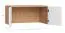 Schrankaufsatz für Kleiderschrank Tacuarembo 11 | Farbe: Beige | 2 Türen | Soft-Close-Funktion | Maße: 92,5 x 57 x 45 cm