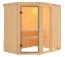 Sauna Francesca 01, 68 mm Wandstärke - 196 x 151 x 198 cm (B x T x H)