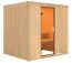 Sauna Martina 03, 68 mm Wandstärke - 196 x 170 x 198 cm (B x T x H)