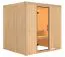 Sauna Martina 07, 68 mm Wandstärke - 196 x 170 x 198 cm (B x T x H)
