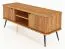 TV-Unterschrank Rolleston 25 Kernbuche massiv geölt - Abmessungen: 57 x 144 x 46 cm (H x B x T)
