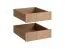 Innenschubladen | 2er Set | Farbe: Eiche Puccini | Maße: 39,5 x 44,5 x 12,5 cm