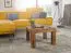 Couchtisch aus Sheesham Massivholz Apolo 160, Farbe: Sheesham - Abmessungen: 40 x 60 x 60 cm (H x B x T), mit einzigartiger Holzmaserung
