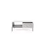 Moderner Couchtisch Worthing 54, Farbe: Grau / Schwarz / Gold - Abmessungen: 46 x 104 x 68 cm (H x B x T)