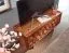 TV-Unterschrank / Lowboard, Farbe: Sheesham, teilmassiv - Abmessungen: 44 x 92 x 35 cm (H x B x T)