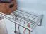 Wandgarderobe, Farbe: Silber - Abmessungen: 39 x 74,5 x 19,5 cm (H x B x T)