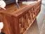 TV-Unterschrank / Lowboard, Farbe: Sheesham, teilmassiv - Abmessungen: 44 x 92 x 35 cm (H x B x T)
