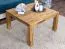 Sofatisch Clubtisch Loungetisch Couchtisch Eiche Massivholz Farbe: Natur 45x80x80 cm