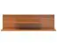 Hängeregal / Wandregal Catamarca 05, Farbe: Nuss - 35 x 120 x 18 cm (H x B x T)