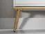 Wohnzimmer Komplett - Set A Roanoke, 4-teilig, Farbe: Weiß / Weiß Glanz