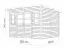 Gartenhaus 2,44 x 2,92 Meter (inkl. Dach) | Grau | Pultdach Abbildung