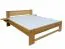 Kinderbett 140 x 200 cm | Massivholz: Buche | Natur Lackiert Abbildung