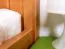 Kinderbett 100 x 200 cm | Massivholz: Buche | Erle Lackiert Abbildung