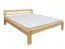 Bett 180 x 200 cm Kiefer massiv Natur Abbildung