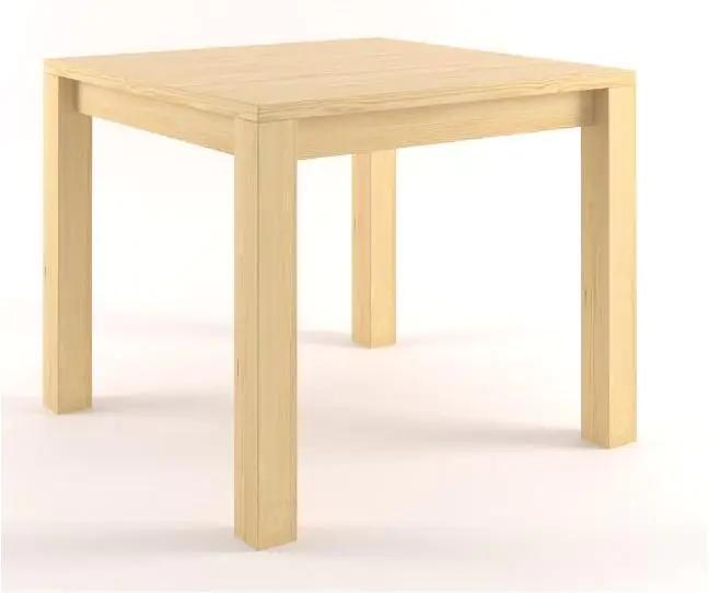 Tisch 60x60 cm  Abbildung