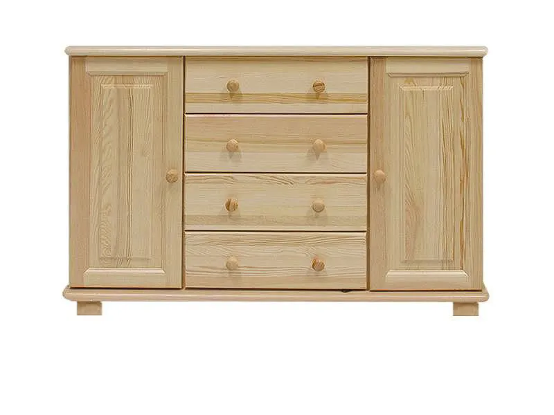 Sideboard, Kommode, Küchenschrank, 118 cm breit Abbildung