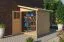 Gartenhaus naturbelassen, Grundfläche: 3,3m²