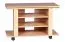 Fernsehtisch auf Rollen, Farbe: Buche - Abmessungen: 51 x 75 x 38 cm (H x B x T), Top Platte 360° drehbar