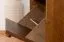 Schuhschrank Kiefer Vollholz massiv Eichefarben Rustikal Junco 216 - Abmessungen: 45 x 72 x 30 cm (H x B x T)