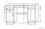 Schreibtisch Curug 05, Farbe: Eiche / Buche hell - Abmessungen: 76 x 124 x 60 cm (H x B x T)