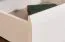 Kleiderschrank mit Spiegel Papauta 09, Farbe: Kaschmir / Eiche dunkel - Abmessungen: 226 x 232 x 60 cm (H x B x T)