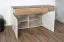 Kommode Papauta 21, Farbe: Kaschmir / Eiche dunkel - Abmessungen: 86 x 176 x 45 cm (H x B x T)