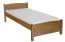 Kinderbett 120 x 200 cm | Massivholz: Buche | Natur Lackiert Abbildung