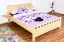 Kinderbett 140 x 200 cm | Massivholz: Buche | Natur Lackiert Abbildung