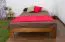 Holzbett Bettgestell Kiefer 120 x 200 cm Eiche Abbildung