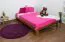 Kiefer Futonbett 120 x 200 cm Eiche Abbildung