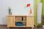 TV-Kommode Massivholz Farbe: Natur 55x118x47 cm Abbildung