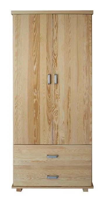 Kleiderschrank Natur 195x80x59 cm Abbildung