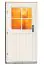 Saunahaus "Linnea 1" SET mit Holzofen & klassischer Tür, Farbe: Terragrau - 336 x 196 cm (B x T), Grundfläche: 6 m²