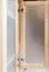 Echtholz Kleiderschrank, Farbe: Natur 195x121x50 cm