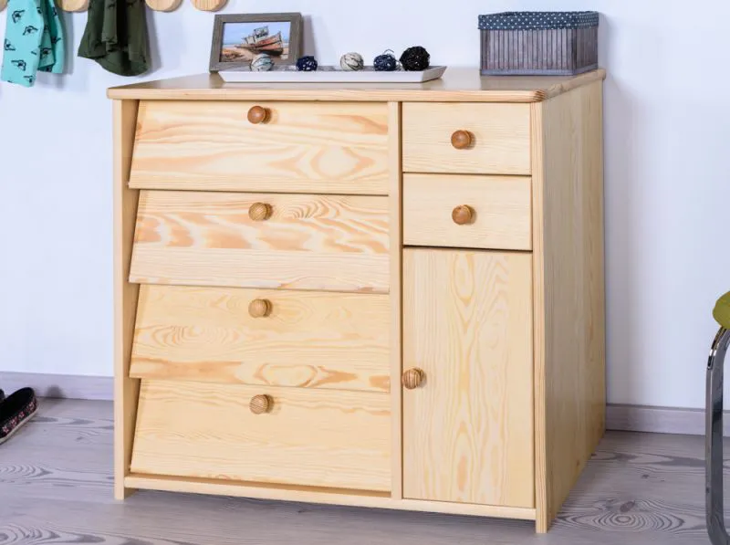 Schuhschrank Holz natur
