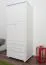 Kleiderschrank Massivholz weiß