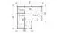 Ferienhaus F37 mit Terrasse & Fußboden | 41,1 m² | 70 mm Blockbohlen | Naturbelassen | Fenster 2-Hand-Dreh-Kippsystematik