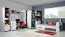 Kinderbett / Jugendbett Ohey 12, Farbe: Dunkelgrau / Hellgrau - 90 x 200 cm (B x L)