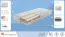 Matratze Economic Classic Memory mit PU Schaum - Abmessungen: 90 x 200 cm