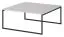 Couchtisch Granollers 03, Farbe: Weiß Marmor - Abmessungen: 80 x 80 x 40 cm (B x T x H)