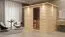 Sauna Camilia 08, 40 mm Wandstärke - 264 x 198 x 212 cm (B x T x H)