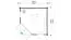 Gartenhaus G175 Carbongrau inkl. Fußboden - 40 mm Blockbohlenhaus, Nutzfläche: 5,74 m², Zeltdach