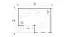 Gartenhaus G24 Carbongrau inkl. Fußboden - 44 mm Blockbohlenhaus, Grundfläche: 17,20 m², Pultdach