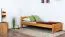 Kinderbett 80 x 200 cm | Massivholz: Kiefer | Erle Lackiert Abbildung
