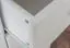 Kommode Kiefer massiv Vollholz weiß lackiert Junco 159 – Abmessung 123 x 80 x 42 cm