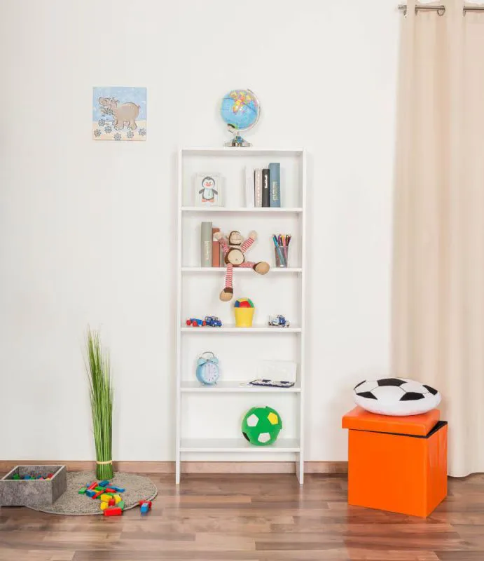 Regal, Bücherregal Buche Massivholz Abbildung