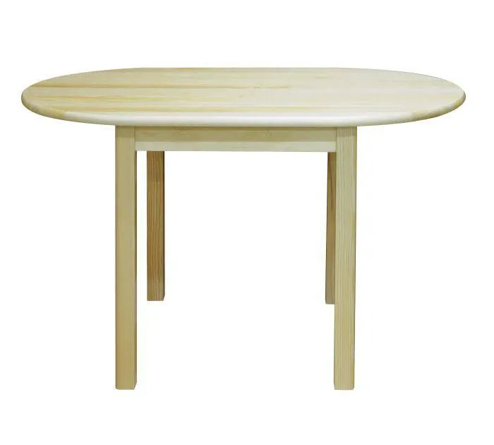 Holztisch 75 x 150 cm massiv Abbildung